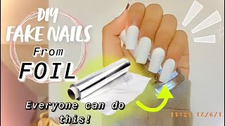 How To Make Acrylic Nails With Tin Foil Herunterladen