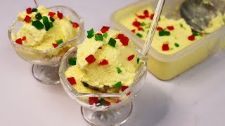 Custard Ice cream घर की चीजों से बनने वाली क्रीमी आइसक्रीम बिना Whipping cream के Vanilla ice cream screenshot 3