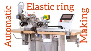 Celebrity Elastic ring make for waist belt by automatic machine Wealth