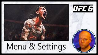 EA Sports UFC 6 ● Browsing The Menu & Settings On PS5 Pro News