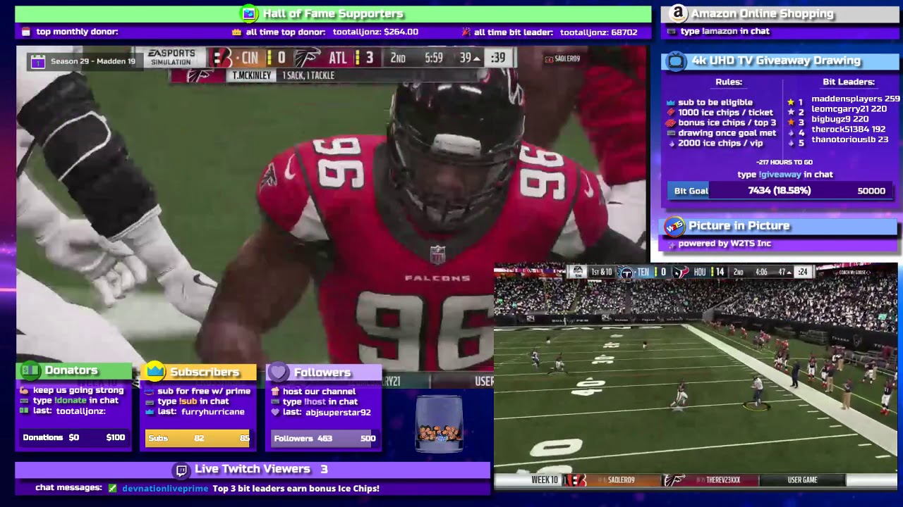 CIN Vs ATL HOU Vs TEN Week 10 Season 29 maddenCFM youtube cin-vs-atl-hou-vs-ten-week-10-season-29-maddencfm-youtube