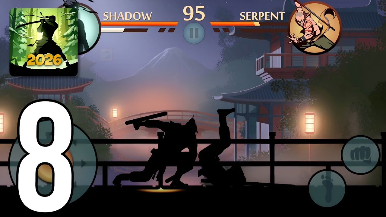 Shadow Fight 2 - Gameplay Walkthrough Part 8 - Act 2 (iOS, Android)