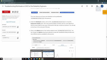 Troubleshooting Workloads on GKE for Site Reliability Engineers | Qwiklabs [GSP902]