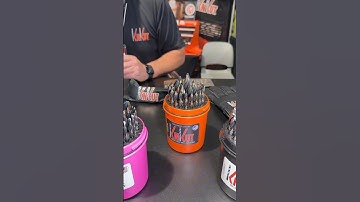 Made in the USA KnKut Drill Bits #shoplife #semashow #tools