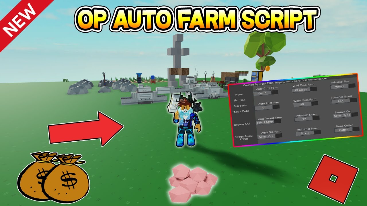 New Auto Farm Script For Islands Infinite Items Roblox Youtube - roblox farming simulator auto farm