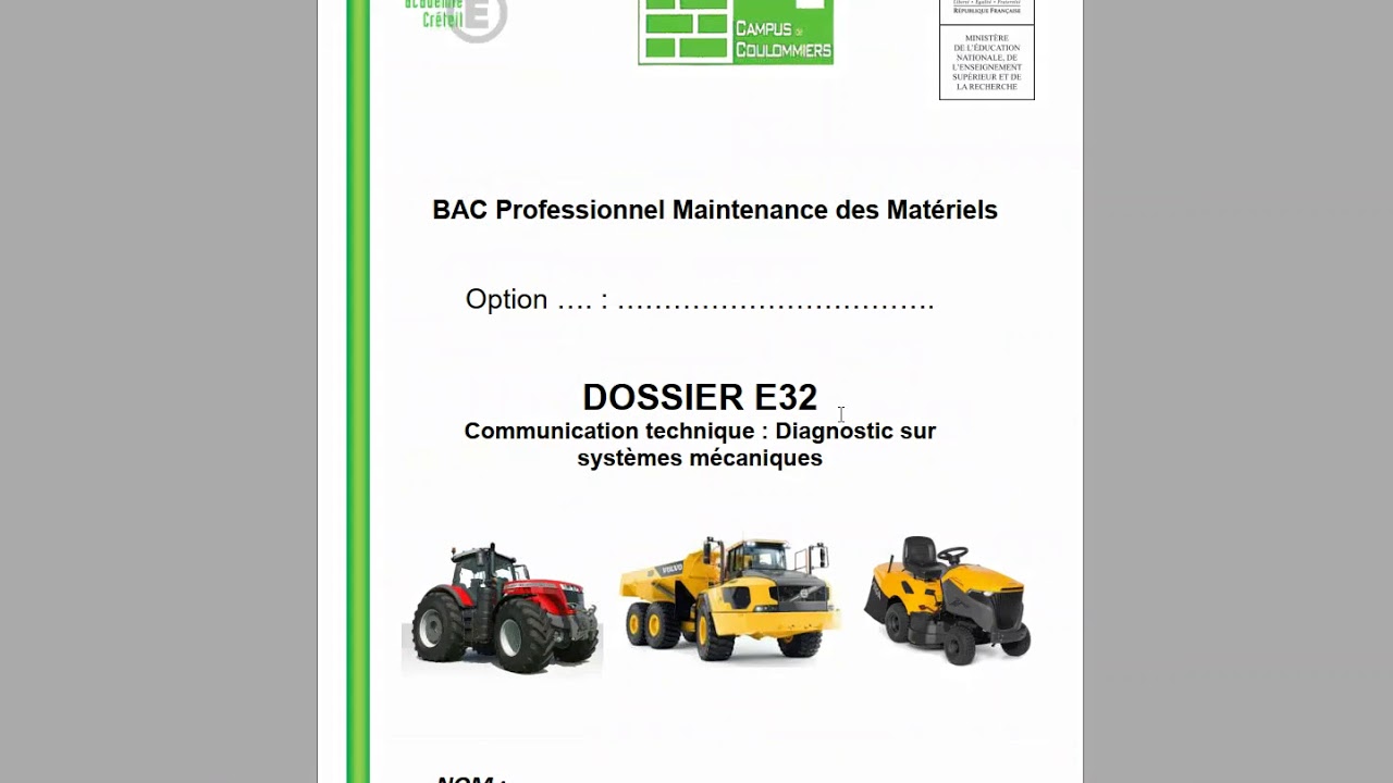 Exemple Page De Garde Dossier Vehicule Client Carrosserie Dossier dAnimation Bac Pro ASSP Exemple et Guide Complet - Scolarite