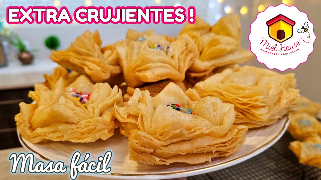 PASTELITOS SUPER CRUJIENTES de membrillo o batata SUPER FÁCILES YouTube