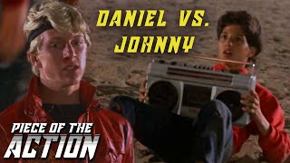 The Karate Kid Daniel And Johnnys Beach Brawl