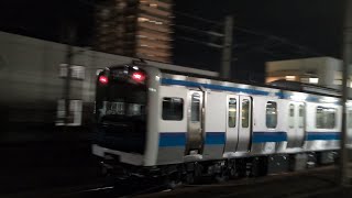 e131系800番台N13編成配給輸送@名取駅