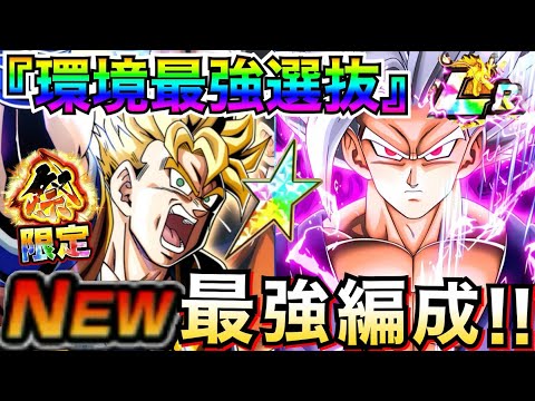 環境最強悟飯『これ組めたら勝ち組』未来悟飯ビースト最強選抜!!ぶっ壊れまくってる!! 【ドッカンバトル】【地球育ちのげるし】