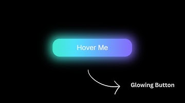 Animated Glowing Button Hover Effect Using Html & Css | Animated Hover Button |