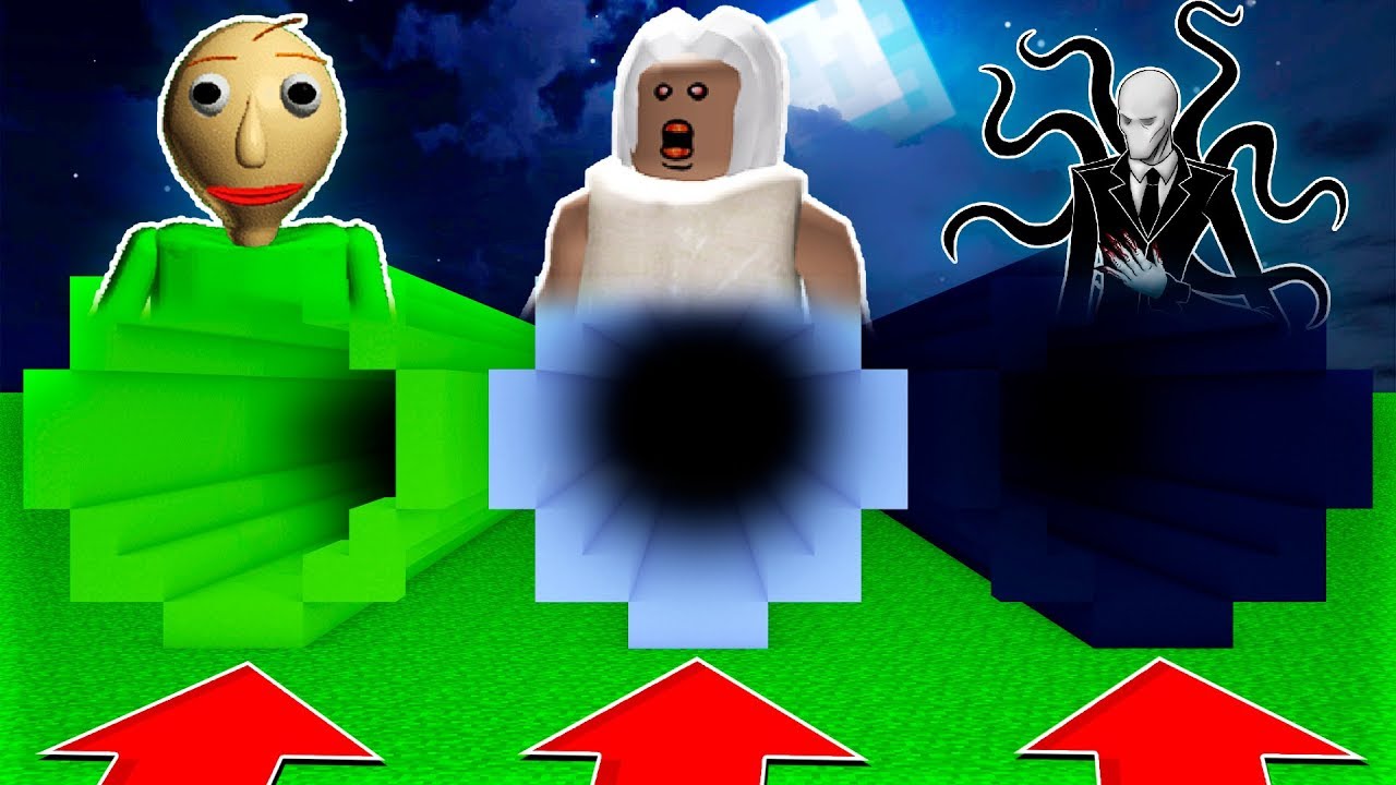 DON'T CHOOSE THE WRONG TUNNEL! - Minecraft Scary Tunnel Challenge