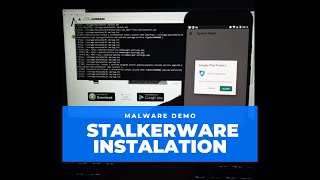 Android Stalkerware logs gathering | downloading additional app | Monitoring app