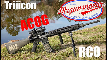 Trijicon TA31RCO Scope Review: The ACOG Used By The USMC & US Army (HD)