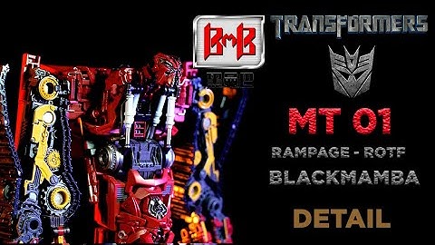 DETAIL - MT01 - RAMPAGE - TRANSFORMERS