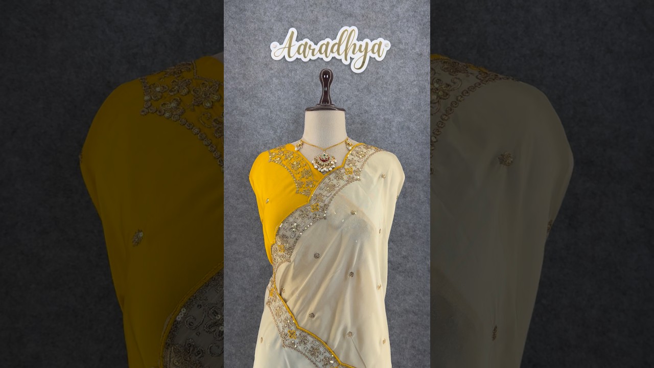 Heavy Rangoli Silk (soft) Material  Embroidery Work Saree