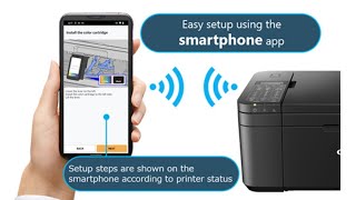 Canon Pixma E4570 E4500 Direct Wi-Fi Full Setting