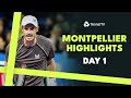 Murray faces paire bonzi munar  mmoh feature  montpellier 2024 highlights day 1