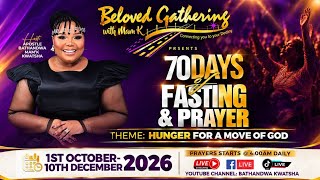 Bathandwa “Mam K” Kwatsha is live! 70 days of fasting and prayer 🙏