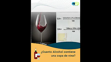 ¿Qué es una copa de alcohol?