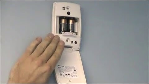 Honeywell 5853 - How to Install the Motion?