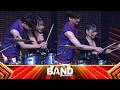 Cieee! April Girang Diajarin Drum Sama Itab Drummer Ganteng dari Band Gelas Merah! | Band Academy