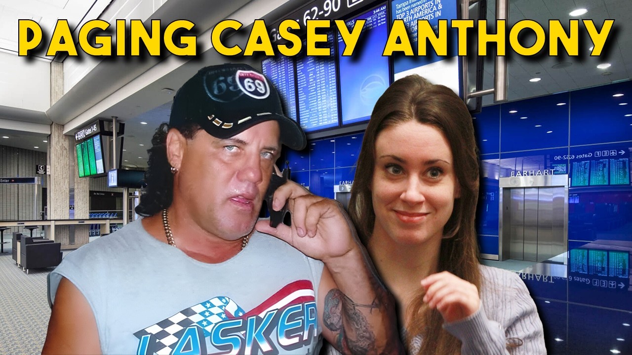 Lasker Pages Casey Anthony at the Airport (2011)