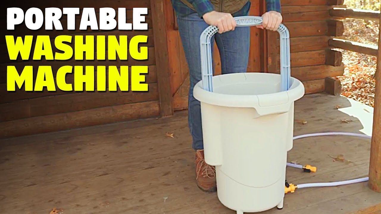 camping washing machine