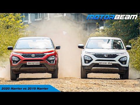 2020 Tata Harrier vs 2019 Tata Harrier - Good SUV Becomes Better | MotorBeam