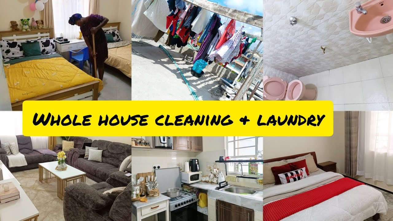 Whole House Clean With Me/Weekly Reset Motivation/Laundry/Livingroom ...