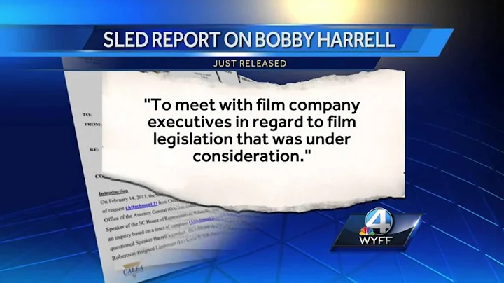 SLED report reveals Bobby Harrell's lavish spendin...