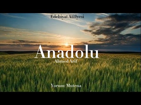 Ahmed Arif - Anadolu