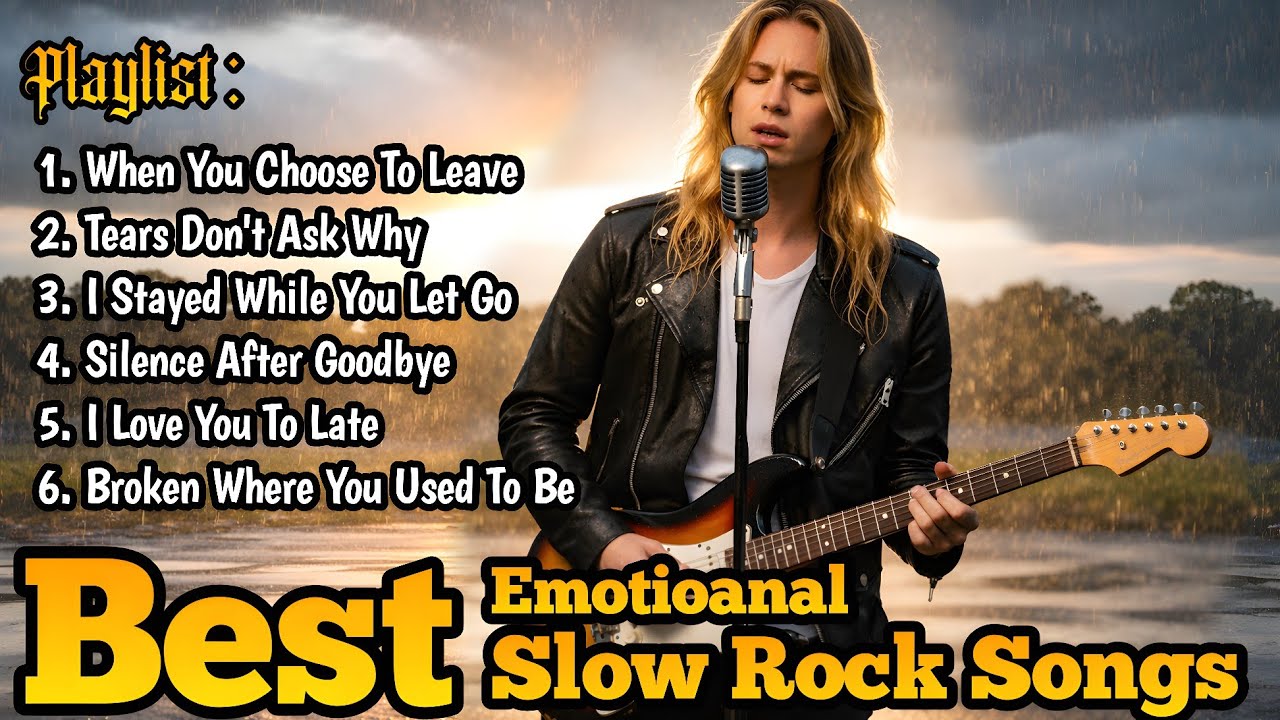 BEST EMOTIONAL SLOW ROCK SONGS 80s 90s & 2026 | Relaxing | Dramatic | Melancholic