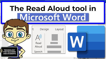 The Amazing Read Aloud Tool in Microsoft Word