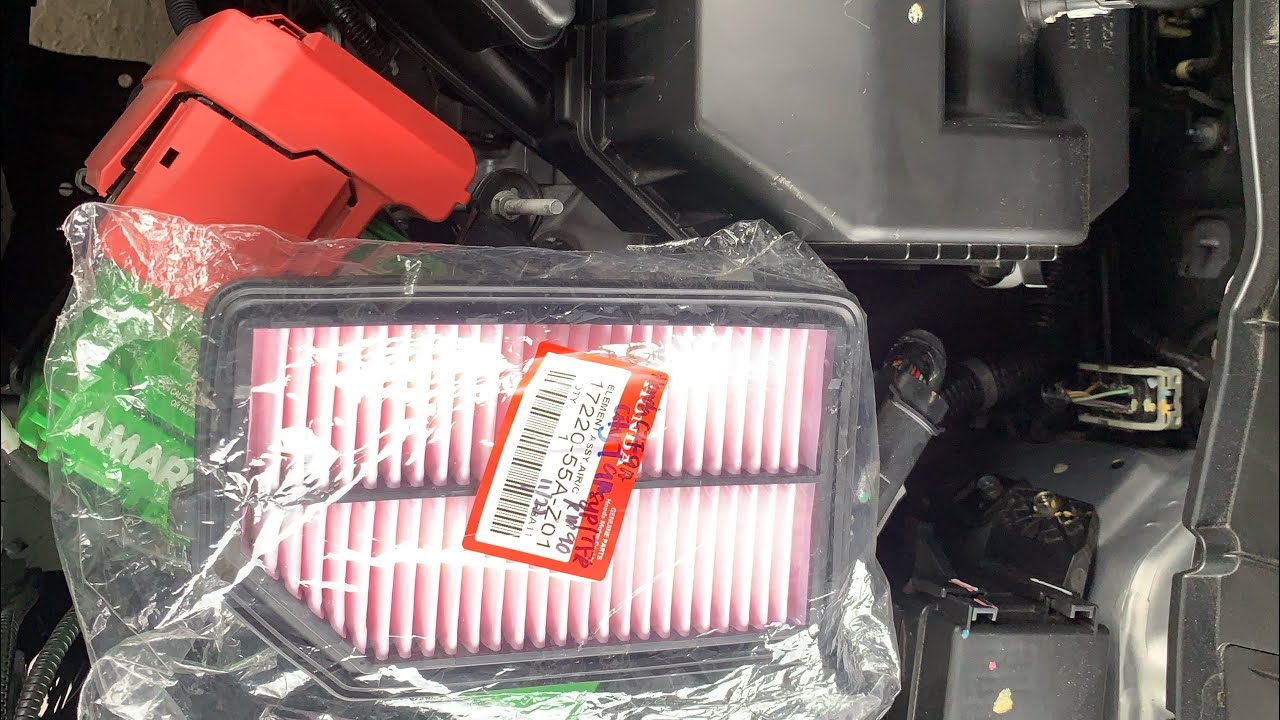 Honda city GM6 tukar air filter YouTube