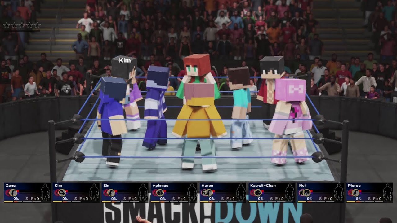 Team Aphmau Royal Rumble Match...!