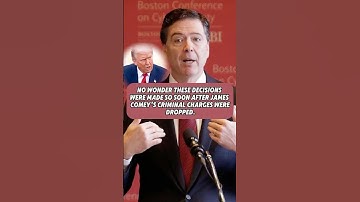 No wonder these decisions were made so soon after James Comey
