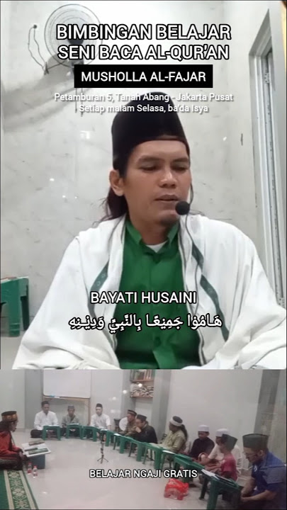 Tausyih Irama Bayati Husaini Bag 2 - Belajar Ngaji Gratis #bayati #qoricilik #tilawat #qoriindonesia