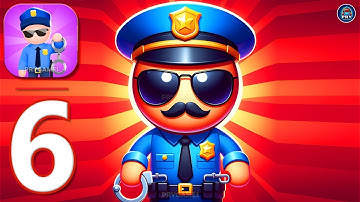 Police Station Idle - Gameplay Walkthrough Part 6 - Protect Serve Find Truth (Android, iOS)