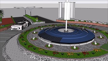 How work E-Round, the innovative roundabout.