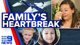 Queensland mum who lost family in plane crash shares heartbreak | 9 News Australia