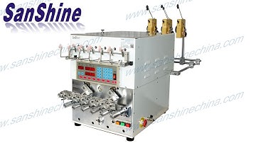 Six spindles fine wire skeining twisting coil winding machine (SS966T) @windingmachinechina