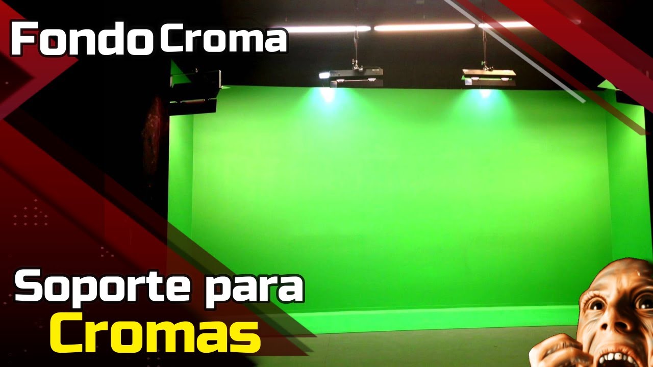 Soporte para fotográfica mas fondo croma verde 2022 