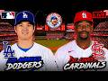 ⚾ Los Angeles Dodgers vs St. Louis Cardinals LIVE Stream Watch Party | MLB Play-By-Play &amp; Reactions