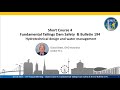 ICOLD Course - Fundamental Tailings Dam Safety Part 3: Hydrotechnical Design & Water Management