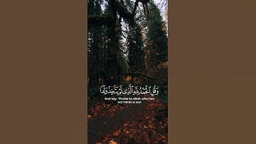 قُلِ ادْعُوا اللَّهَ أَوِ ادْعُوا الرَّحْمَنَ مقاطع قصيره لقران الكريم #القرآن_الكريم
