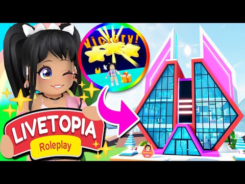 *ARCADE ROOM* WHEEL SPIN HOME + GIFT in LIVETOPIA Roleplay (roblox)