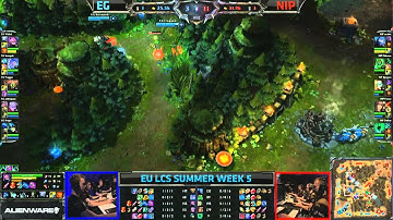 LCS EU Summer 2013 W5D1: Evil Geniuses vs Ninjas in Pyjamas (13.07.2013)