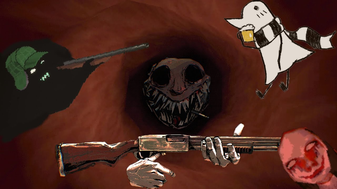 Снова поиграл в инди хорроры | Buckshot Roulette, Revenge of the Colon, Burger&Frights, A Safe Place