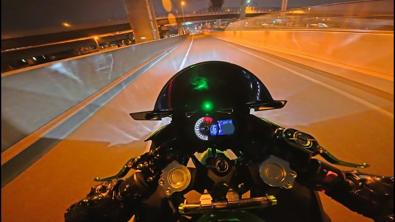 【4K】 TOKYO NIGHT RACING｜KAWASAKI NINJA 400